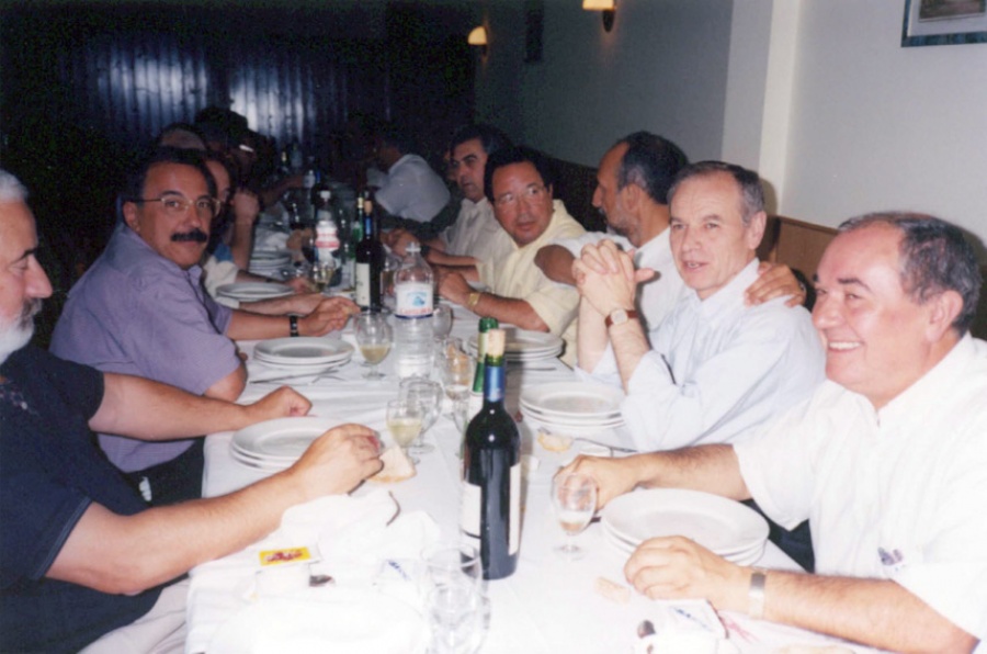 16 - En el restaurante Casa Snchez - 1998